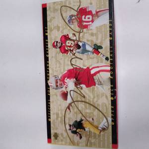 lot 9674 image: Upper Deck Official Joe Montana Cards Career Set Collectors Edition
