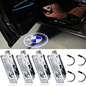 lot 9693 image: Car Door Logo Light Projector Welcome Lights Ghost Shadow Light Compatible with Accessories X1X3X4X6134567ZGT Series 4Pack(White) buy 1 get 1 free - 2 packs total of 8 lights
