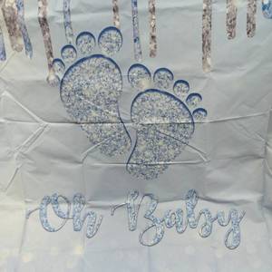 lot 9746 image: OH BABY PHOTO BACKGDROP