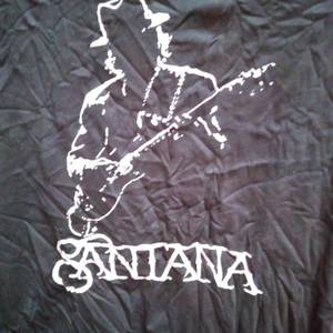 lot 9771 image: SANTANA T SHIRT SIZE L