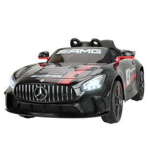 lot 103 image: TOBBI 12V Kids Electric Battery-Power Ride On Toy Mercedes-Benz Car, Black