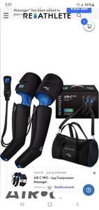lot 106 image: Leg Compression Massager Price  $299