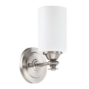 lot 173 image: Craftmade 49801 Dardyn 1 Light 13-14 Tall Wall Sconce - Nickel