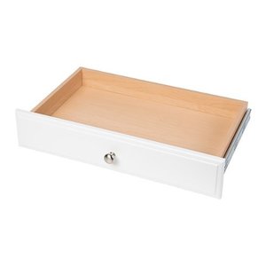 lot 327 image: Easy Track - Deluxe Drawer for Closet Storage Tower Kits - White
