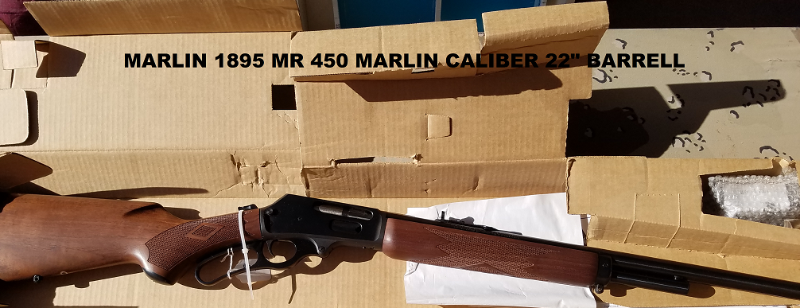 lot 51 image: Marlin 1895 MR 450 Caliber