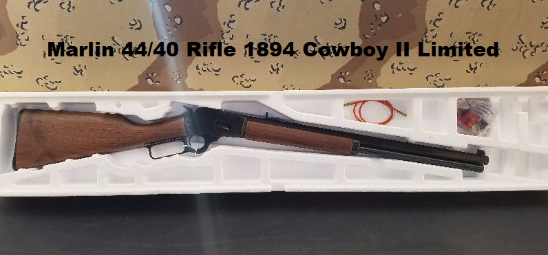 lot 68 image: Marlin 4440 Rifle 1894D Cowboy II Limited