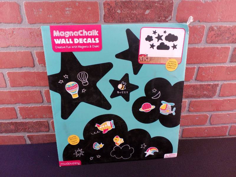 lot 6 image: Magna Chalk Wall Decals Repositionable