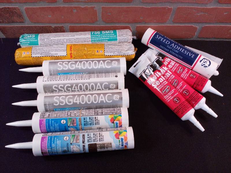 lot 8 image: Variety of Sealants