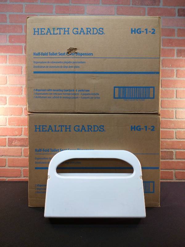 lot 46 image: Half Fold Toilet Seat Cover Dispensers