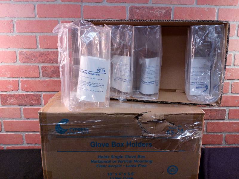 lot 50 image: Disposable Glove Holders for Boxes of Gloves