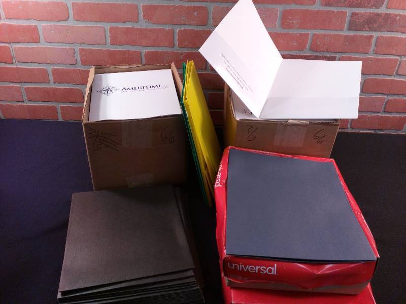 lot 66 image: Variety of Pocket Folders