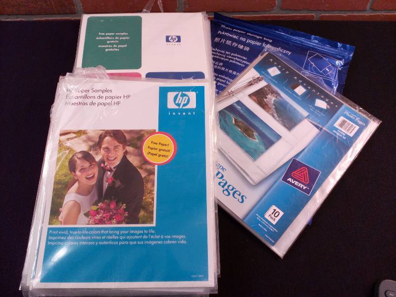 lot 67 image: HP Photo Paper