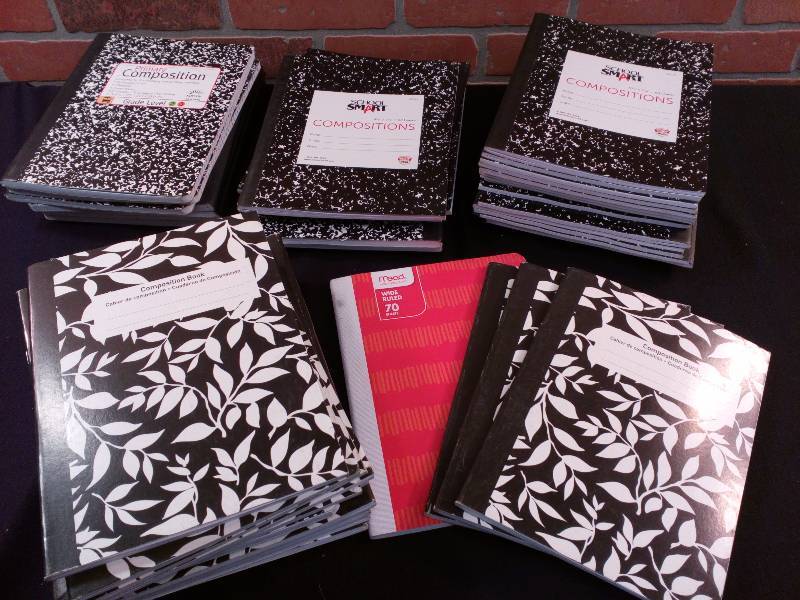 lot 68 image: Composition Notebooks