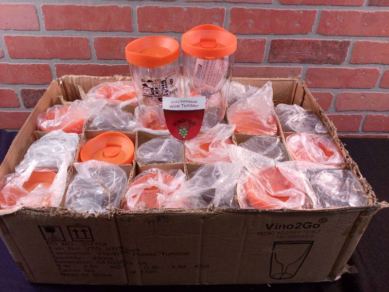 lot 69 image: Double Wall Insulated Wine Tumblers
