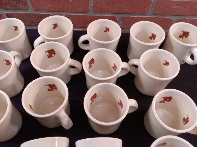 lot 70 image: Little Goat Diner Mugs