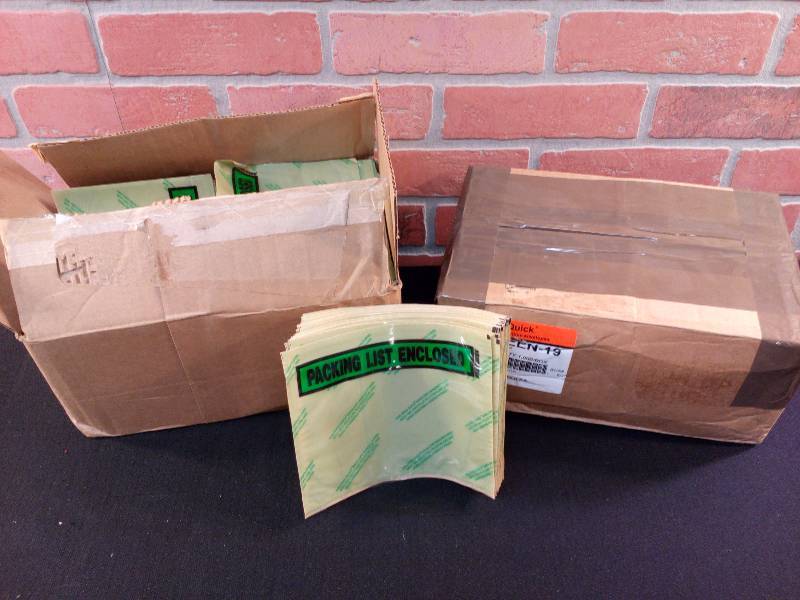 lot 104 image: PQ Green 19 Recycled Packing List Envelopes
