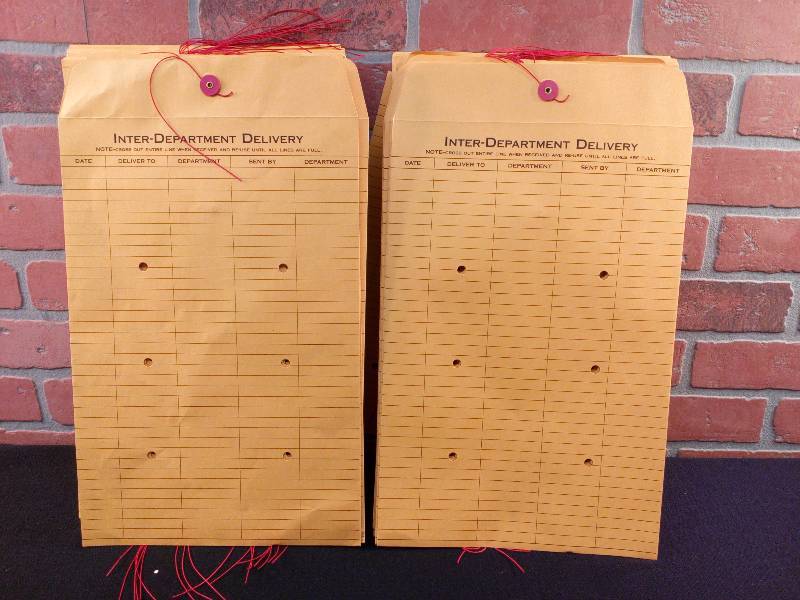lot 123 image: Interdepartment Envelopes