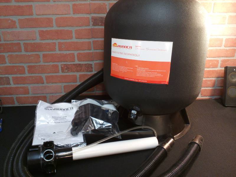 lot 141 image: SunRunner Sand Filter Replacement Parts