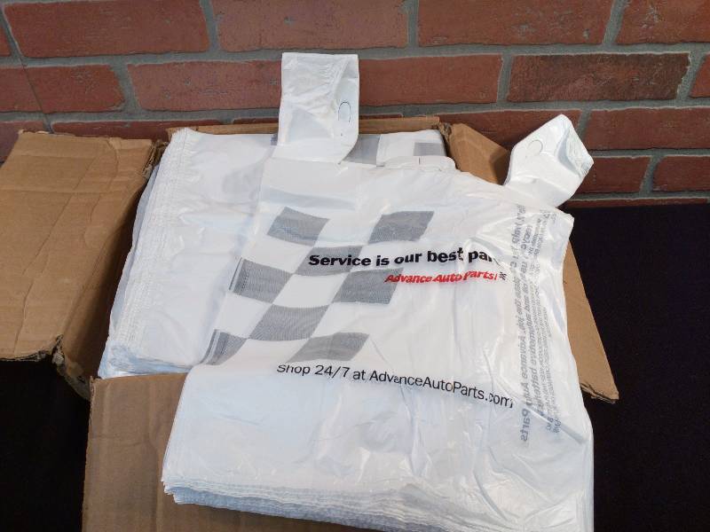 lot 150 image: T-Sacks With Advanced Auto Parts Logo