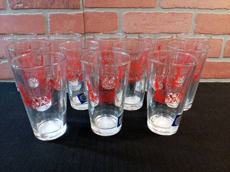 lot 163 image: Oklahoma Sooners Pub Glasses