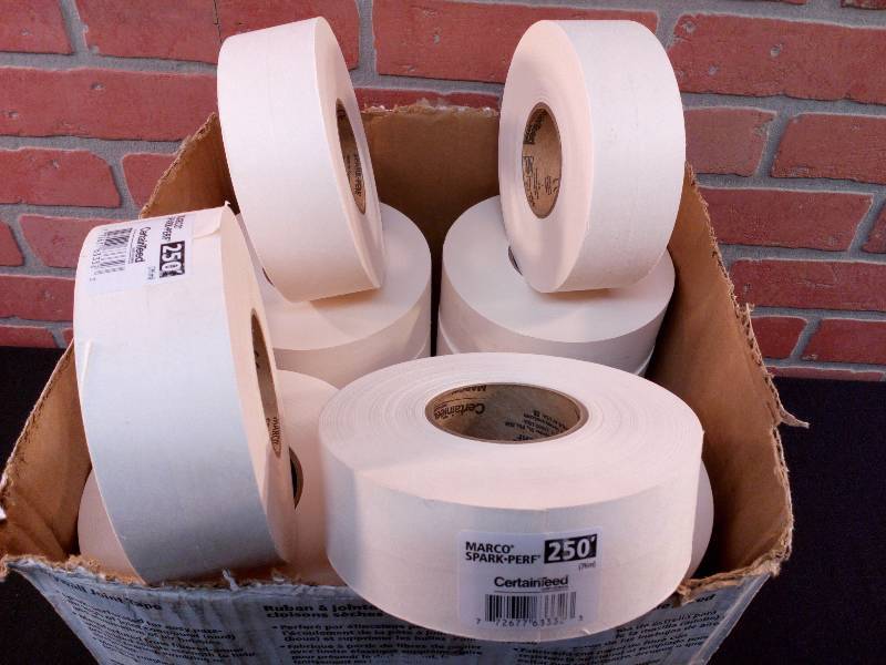lot 193 image: Marco Spark-Perf CertainTeed Joint Tape