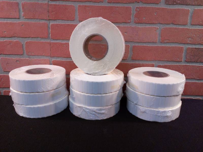 lot 213 image: 1.5 x .5 Poly Labels