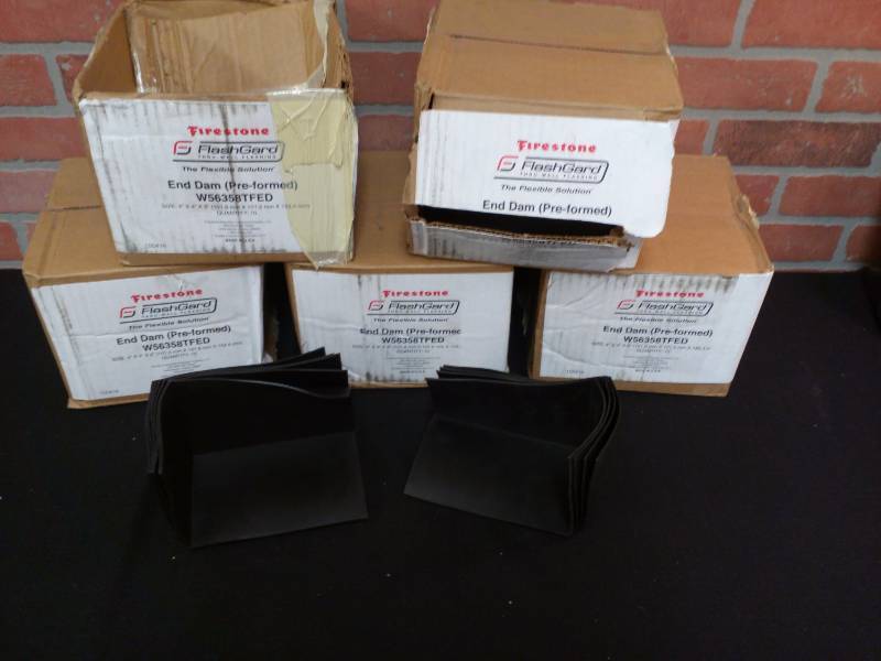 lot 226 image: Firestone Flash Guard Pre-Formed End Dams