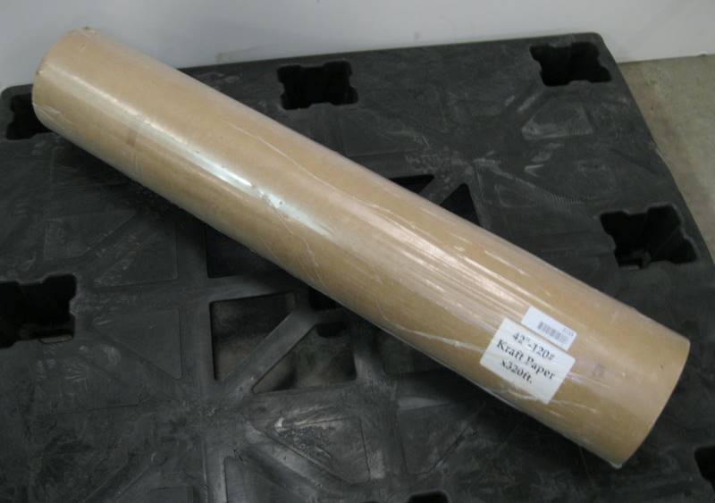 lot 2205 image: Kraft Paper 120# 42 Wide x 320 Length