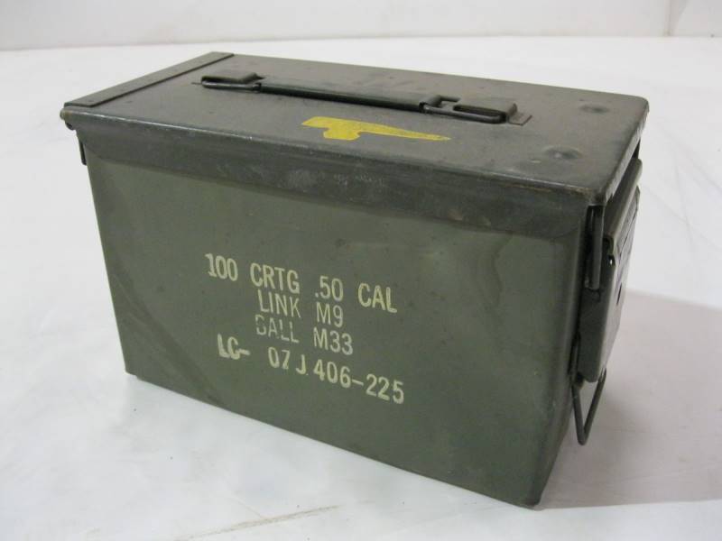 lot 2540 image: Ammo Box .50 Cal