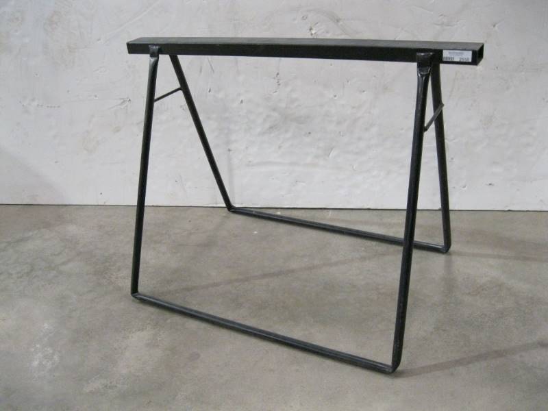 lot 2550 image: Saw Horse, Metal Tubing