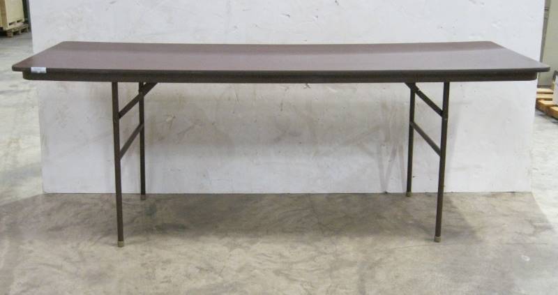 lot 2551 image: Folding Table 8 x 30 x 36 High