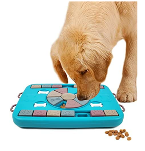 lot 39249 image: Dog Puzzle Toys for Smart Dogs Mental Enrichment and Brain Stimulating, Advanced Interactive Puppy Food Puzzle Feeder to Keep Boredom and Active Dog Busy, Puppies Treat Dispenser