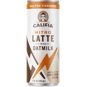 lot 39256 image: Califia Farms Salted Caramel Nitro Oat Coffee - 7 fl oz
