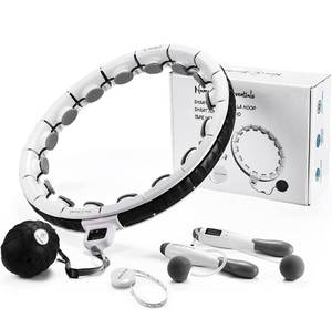 lot 32240 image: Weighted Hula Hoop for Adults Weight Loss -3 in 1 Infinity Hoop Plus Size with Counter