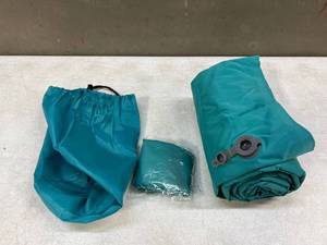 lot 32250 image: Inflatable Sleeping Pad Teal Unknown Size