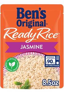 lot 32254 image: BENS ORIGINAL Ready Rice, Jasmine, 8.5 oz Pack of 6