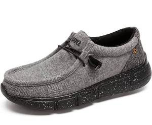 lot 32257 image: Mens Slip on Shoes Casual Loafers Shoes-Breathable Lightweight Comfortable Non Slip Walking Boat Shoes for Men Size 9