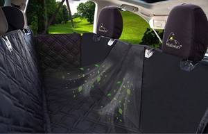 lot 38364 image: Dog Seat Covers Premium Unique Mesh Design & Entire Car Protection-Doors,Headrests & Backseat. Zippered Side Flap, Waterproof Pet Seat Cover