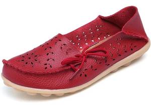 lot 38374 image: VenusCelia Womens Breathable Comfort Walking Office Flat Loafer - Size 8