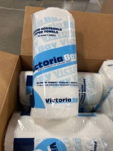 lot 42120 image: Victoria Bay Paper towels 12 Rolls