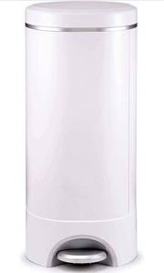 lot 42126 image: Munchkin Step Diaper Pail Powered by Arm & Hammer,