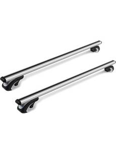 lot 42132 image: AUTOSAVER88 Universal Roof Rack Cross Bars 47 Crossbars Compatible for Cars Vehicles SUV, Adjustable Aluminum Crossbar Raised Side Rail Gap Needed, Luggage Cargo Carrier Bag Bike (1 Pair, with Lock)