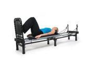 lot 42133 image: Stamina AeroPilates reformer machine stand for 3 cord AeroPilates reformers - medium
