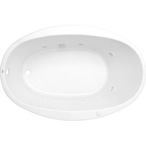 lot 8338 image: Proflo Pfwplusa5838 58 X 38 Whirlpool Bathtub - White