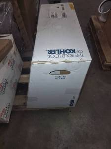 lot 8359 image: Kohler K-2030 Greenwich 20-34 Wall Mounted Bathroom Sink - White