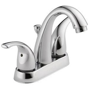 lot 8427 image: Peerless Tunbridge Two Handle Bathroom Faucet in Chrome P299695LF