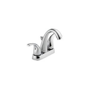 lot 8428 image: Peerless Tunbridge Two Handle Bathroom Faucet in Chrome P299695LF