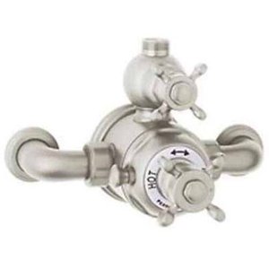 lot 8448 image: Rohl U5552 Perrin and Rowe Exposed Thermostatic Shower Valve Trim, Available in Various Colors
