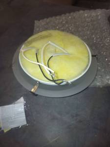 lot 8476 image: Round Light Fixture