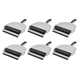 lot 42460 image: AmazonCommercial 10-inch Brush and Dustpan Set,6-Pack